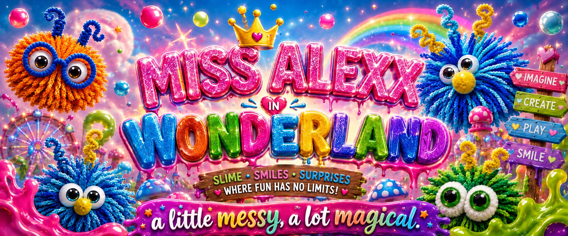 Welcome to Miss Alexx's Wonderland - A Little Messy, A Lot Magical
